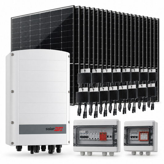 Kit Fotovoltaico SolarEdge 9,44 kWp con ottimizzatori e inverter 8 kW trifase