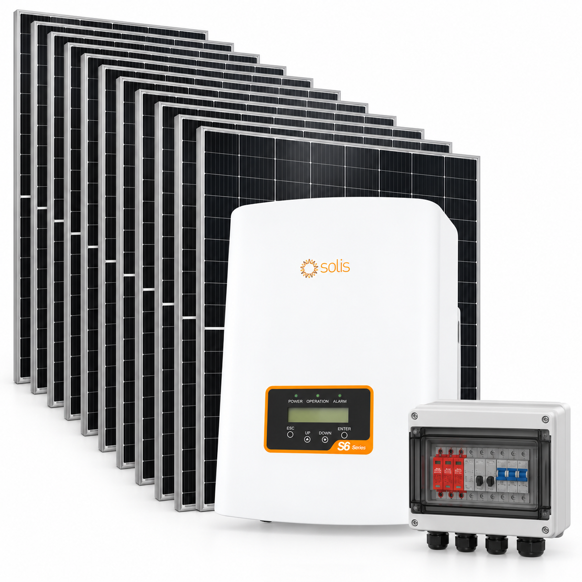 Kit Fotovoltaico Solis 7,08 kWp con inverter 6 kW monofase