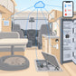 Kit frigo e cabina sotto controllo – schema