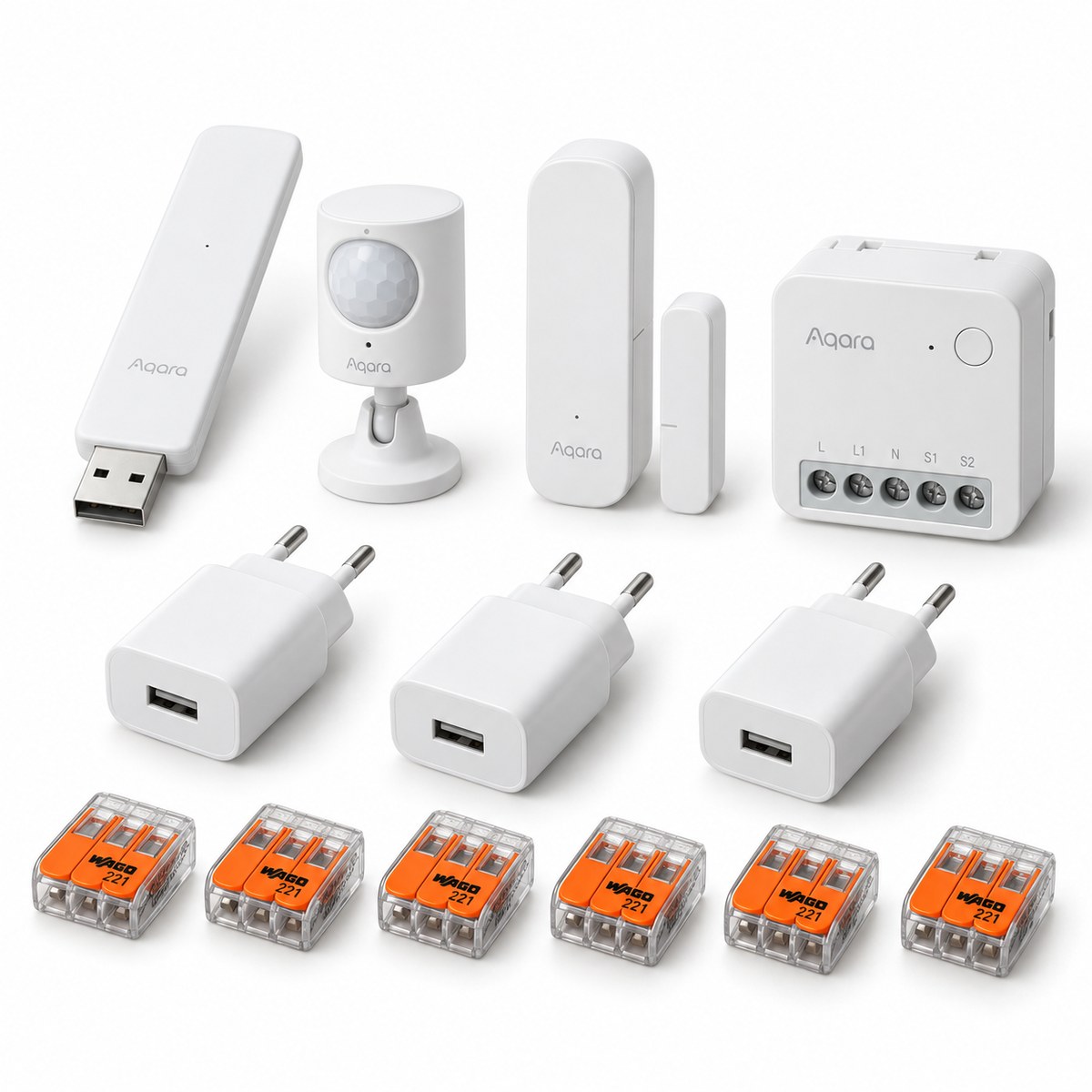 Kit ingresso intelligente Aqara: i dispositivi inclusi