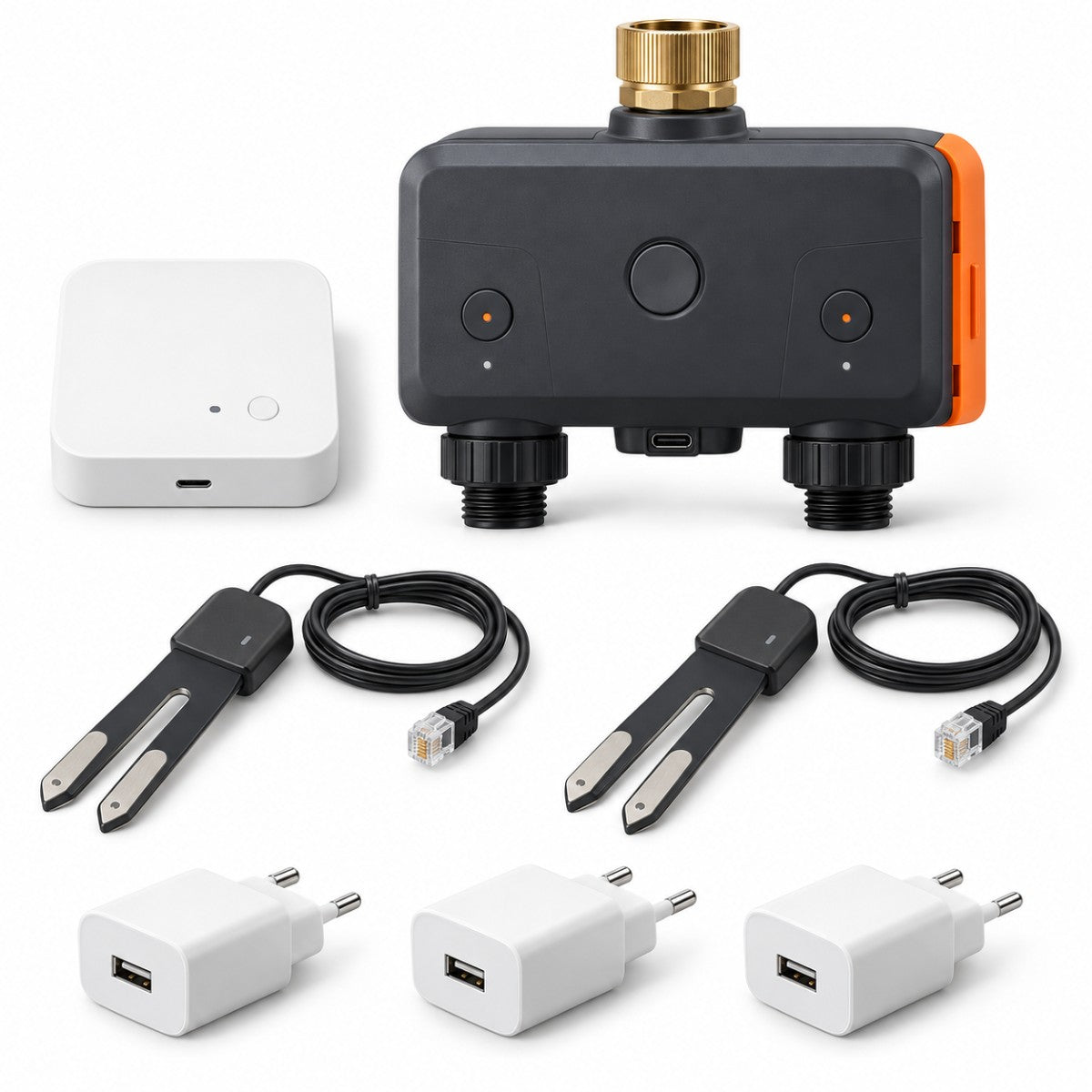 Kit irrigazione 2 zone Sonoff Hydro DUO – dispositivi