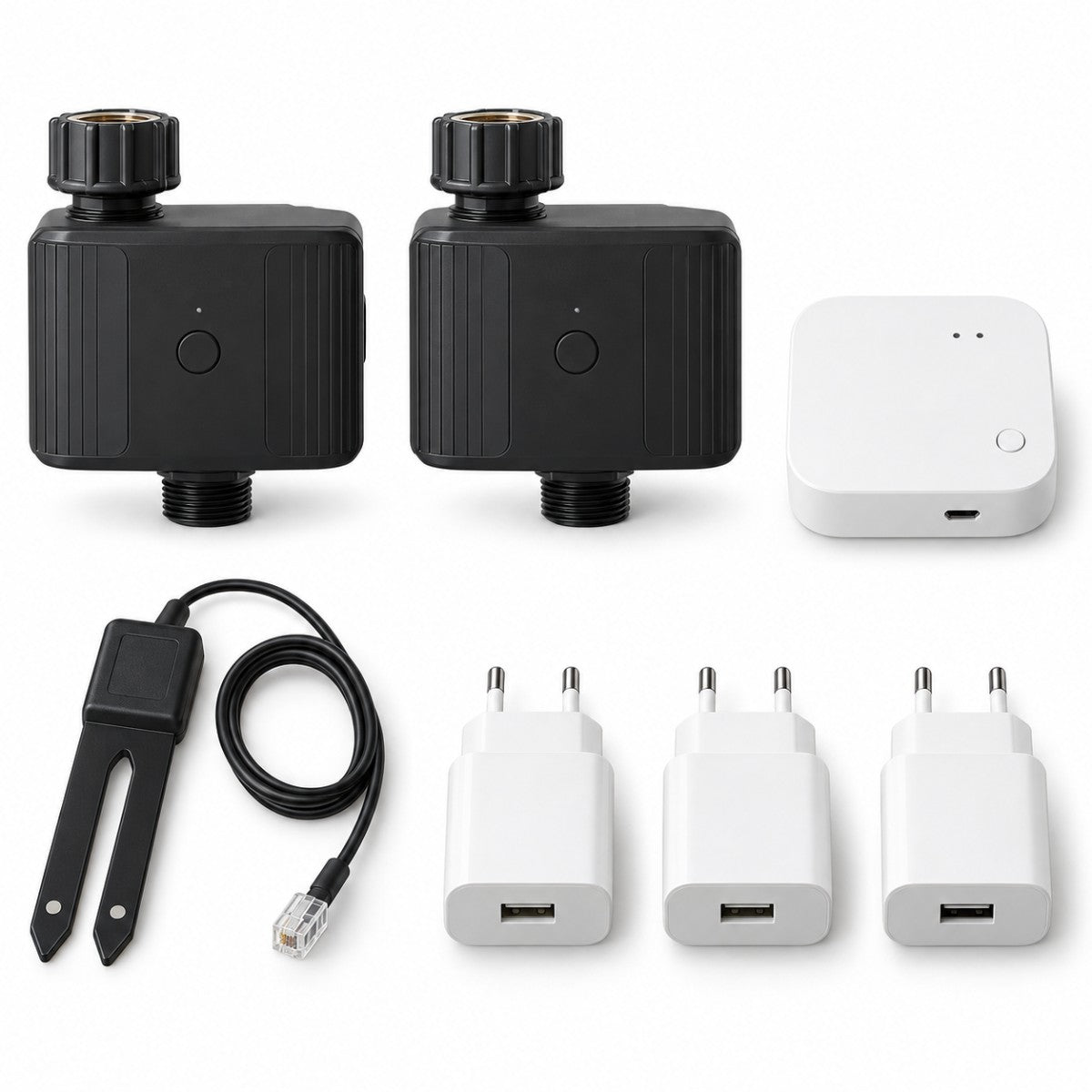 Kit irrigazione Sonoff per due rubinetti – dispositivi