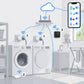 Kit lavanderia: fine lavaggio e perdite: schema di installazione
