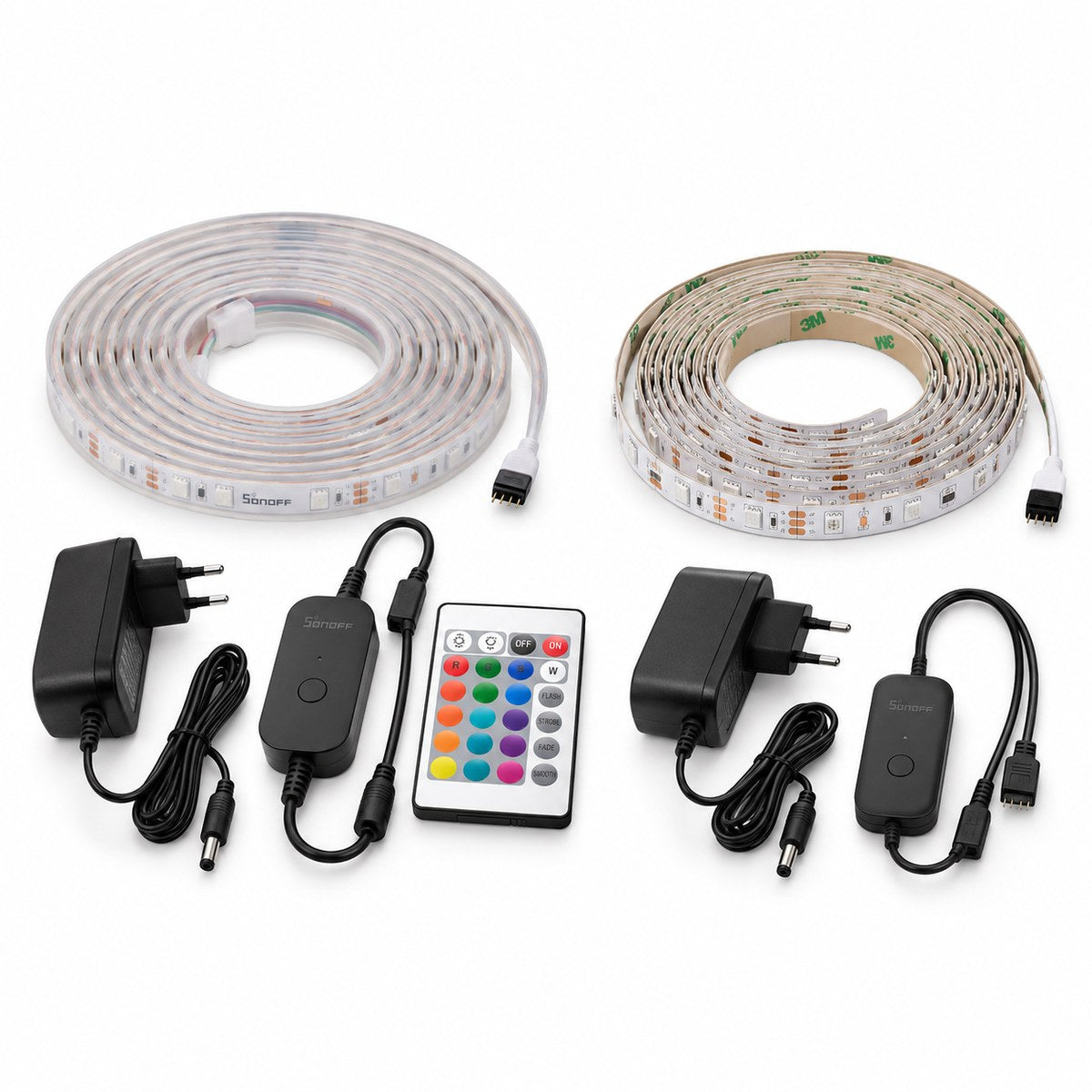 Kit LED plug&play Sonoff per camerette: i dispositivi inclusi