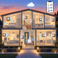 Kit luci con neutro Sonoff Zigbee (12 punti): schema di installazione