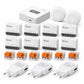 Kit luci con neutro Sonoff Zigbee (8 punti): i dispositivi inclusi