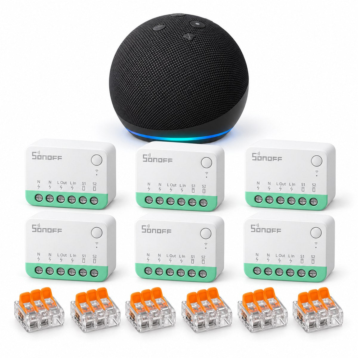Kit luci Matter Sonoff (8 punti): i dispositivi inclusi
