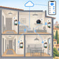 Kit luci Matter Sonoff senza hub (4 punti): schema di installazione
