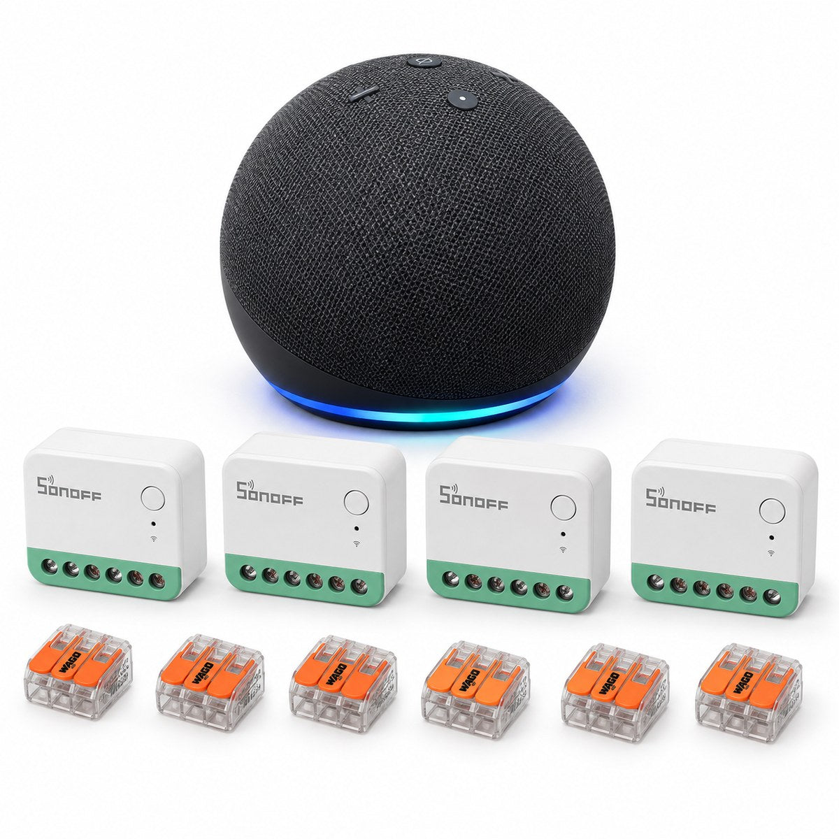 Kit luci Matter Sonoff senza hub (4 punti): i dispositivi inclusi