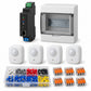 Kit luci scale condominiali con presenza: dispositivi inclusi nel kit
