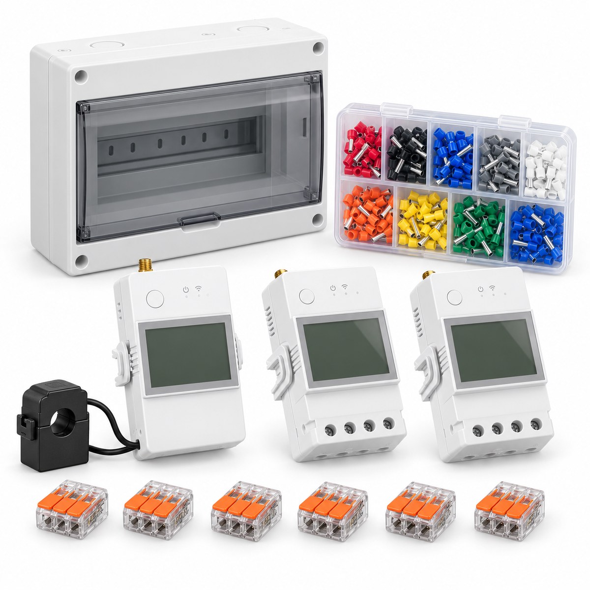 Kit monitor energia Sonoff POWCT: i dispositivi inclusi
