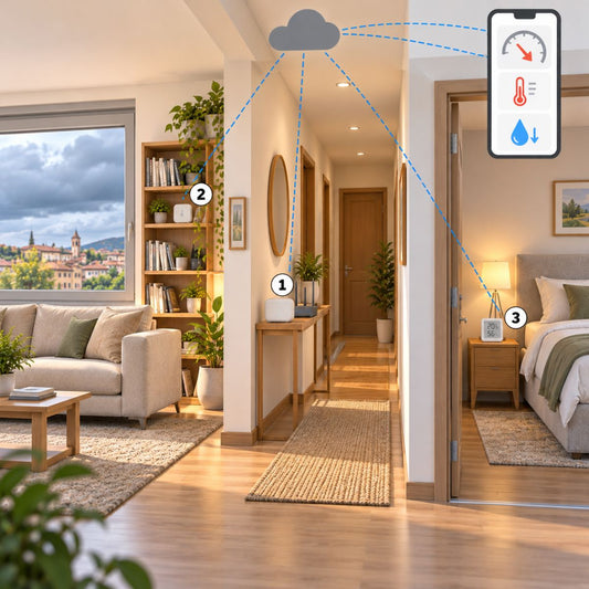 Kit pressione e meteo in casa – schema