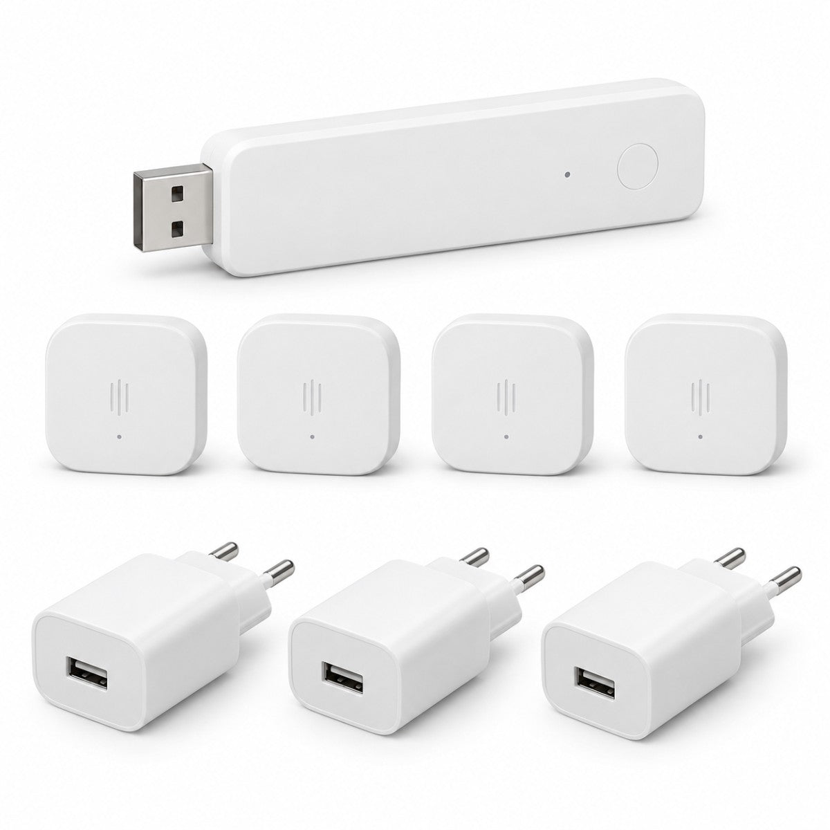 Kit protezione vetrate con sensori vibrazione – dispositivi