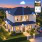 Kit quattro telecamere esterne Sonoff: schema di installazione
