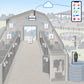Kit scuderia e maneggio Litio Store: schema di installazione con dispositivi Milesight LoRaWAN