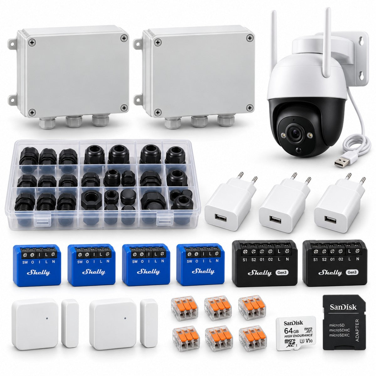 Kit simulazione presenza per chi viaggia – dispositivi