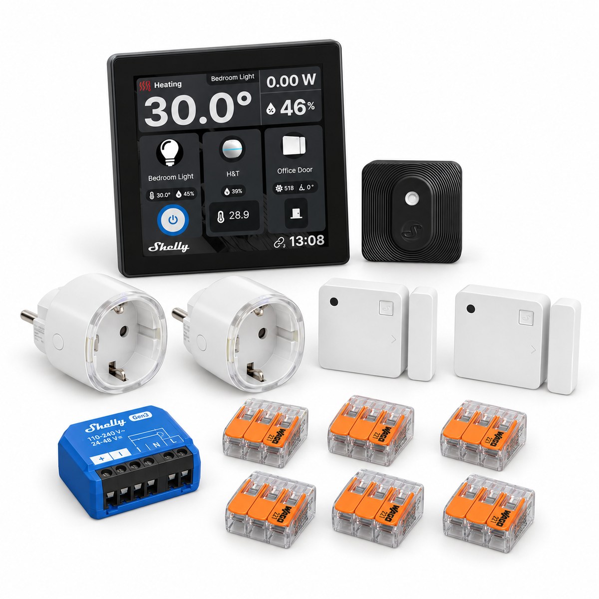 Kit starter Shelly Wall Display: i dispositivi inclusi