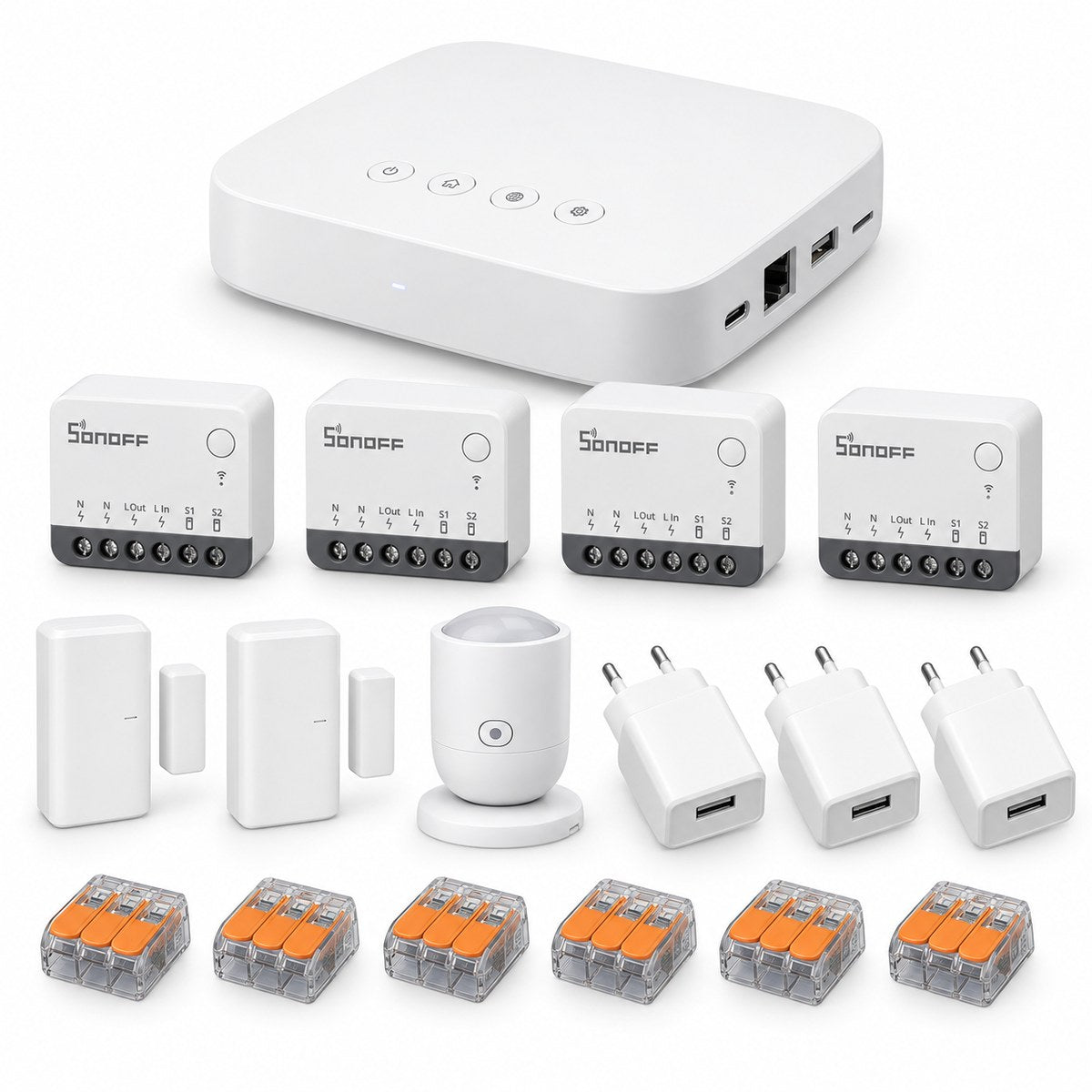 Kit starter Sonoff iHost privacy locale: i dispositivi inclusi
