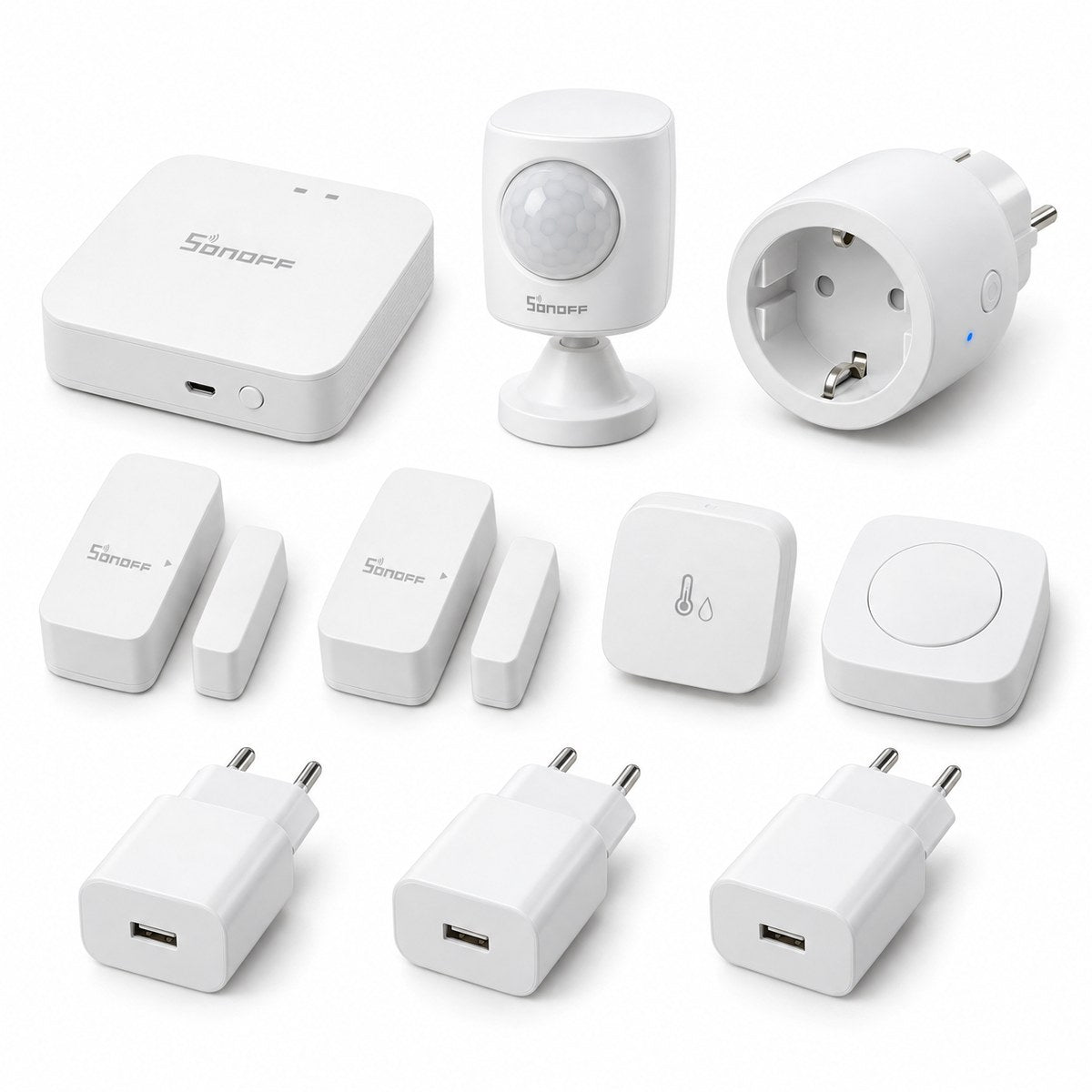 Kit starter Sonoff Zigbee economico: i dispositivi inclusi