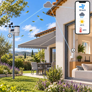 Kit stazione meteo smart – schema