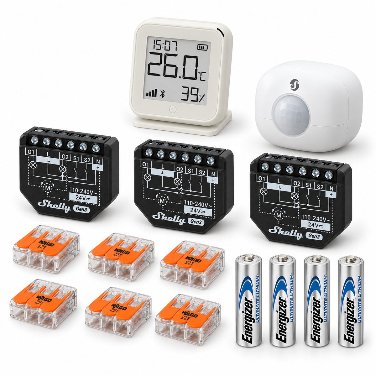 Kit tapparelle bioclimatiche (sole e temperatura): i dispositivi inclusi
