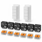 Kit tapparelle Shelly 2PM Gen3 (6 finestre): i dispositivi inclusi