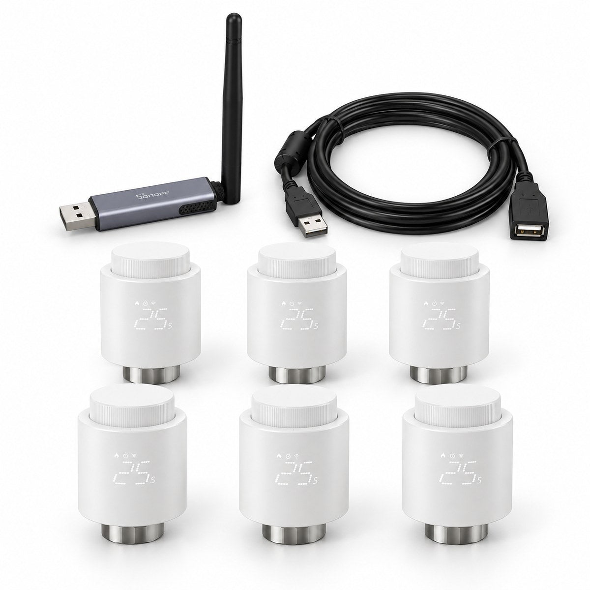 Kit termovalvole Sonoff per chi ha già Home Assistant: i dispositivi inclusi