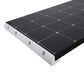 Supporto spoiler per pannello solare in plastica ASA bianco 67 cm per camper, caravan e barche (2 pezzi)