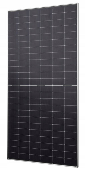Photovoltaic module 585 W N-Type TOPCon bifacial dual glass Silver Frame