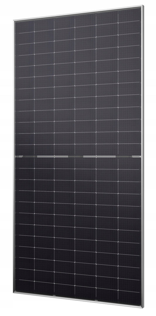 Modulo fotovoltaico 585 W N-Type TOPCon bifacciale doppio vetro Silver Frame