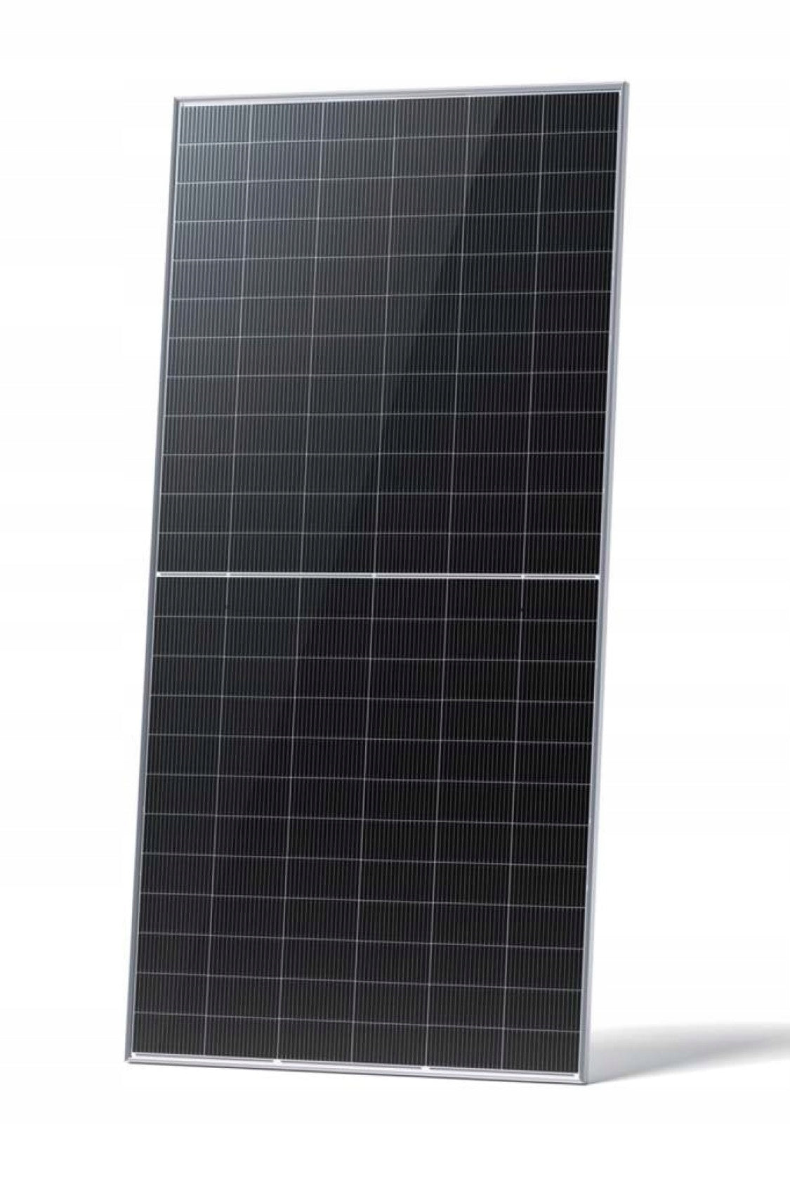 Modulo fotovoltaico 590 W N-Type TOPCon bifacciale doppio vetro Silver Frame