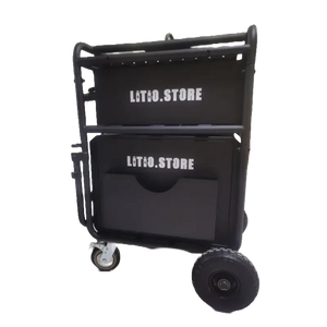 Litio Store G5000E Power Station - 5000W Inverter - 10kWh LiFePO4 Batteries - MPPT max 4500W Solar Panels 120-450V