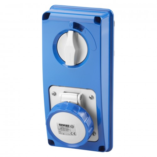 Presa interbloccata 2P+T 16A 230V