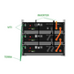 Pylontech US3000 48V 3.5kWh LiFePO4 batteria litio accumulo fotovoltaico
