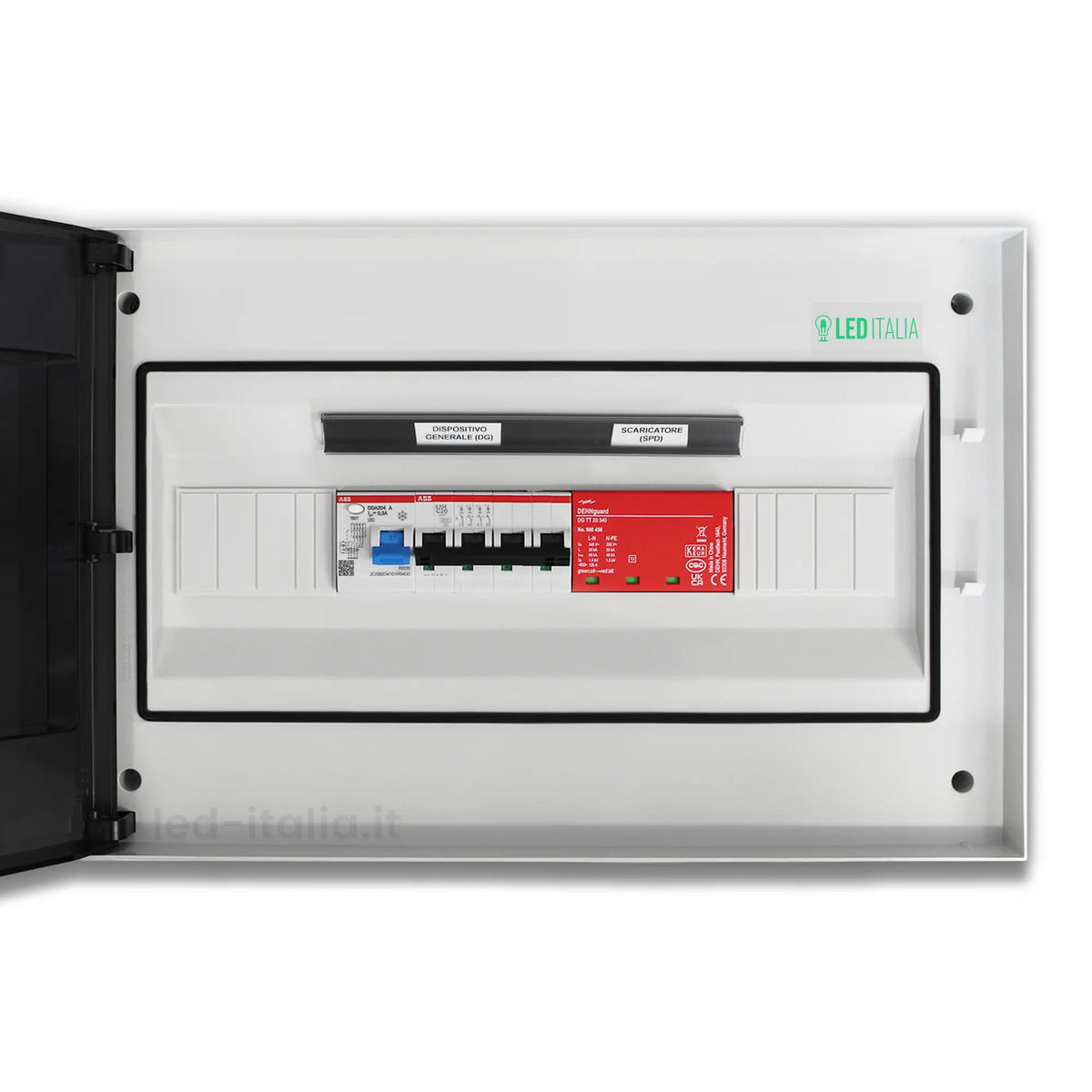 Quadro AC trifase 10 kW 20 A 400 V