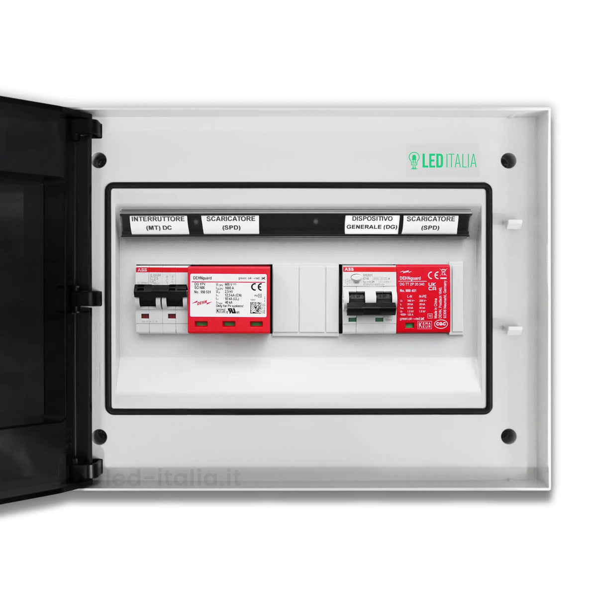 Quadro AC/DC monofase 3 kW 1/1 IP65