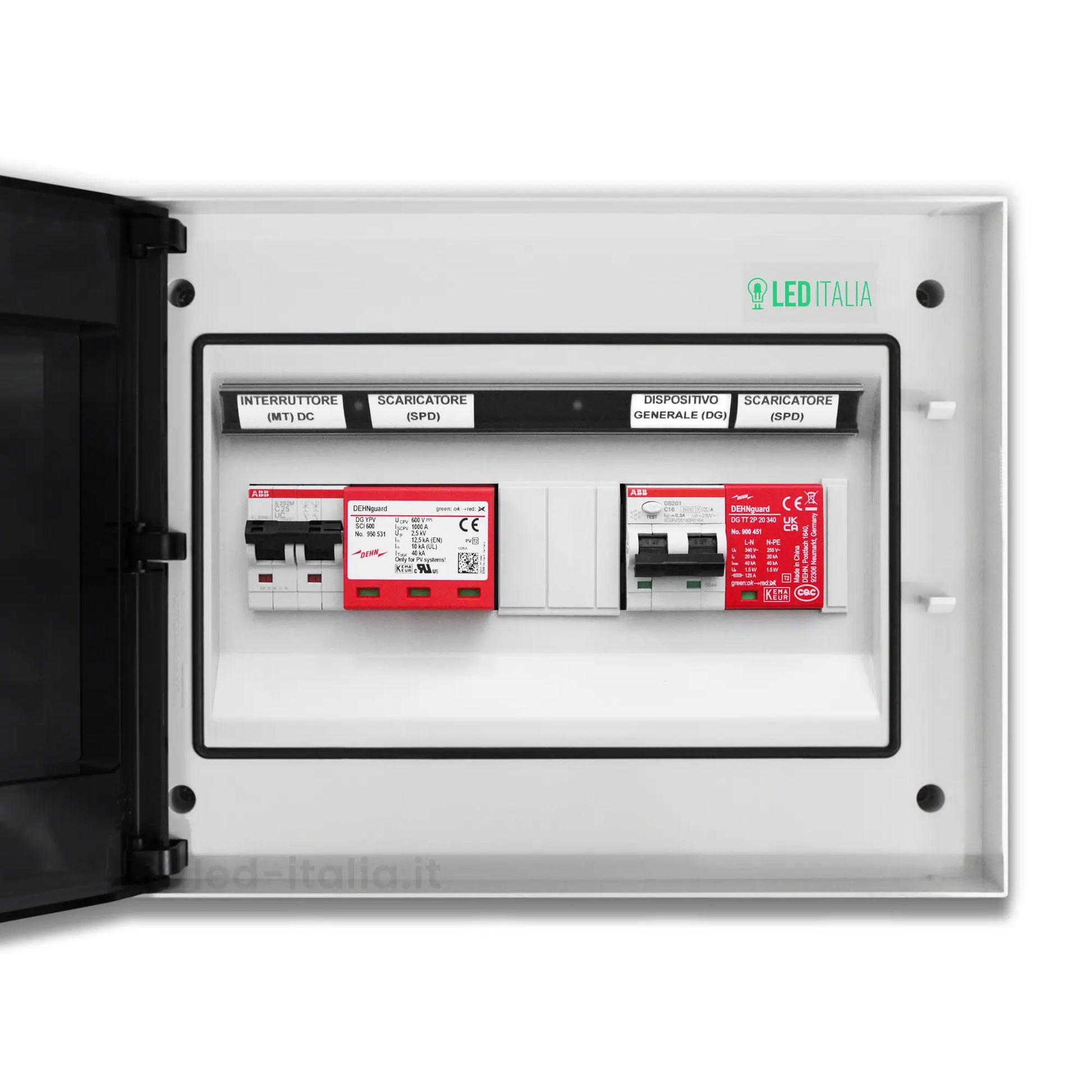 Quadro AC/DC monofase 3 kW 1/1 IP65