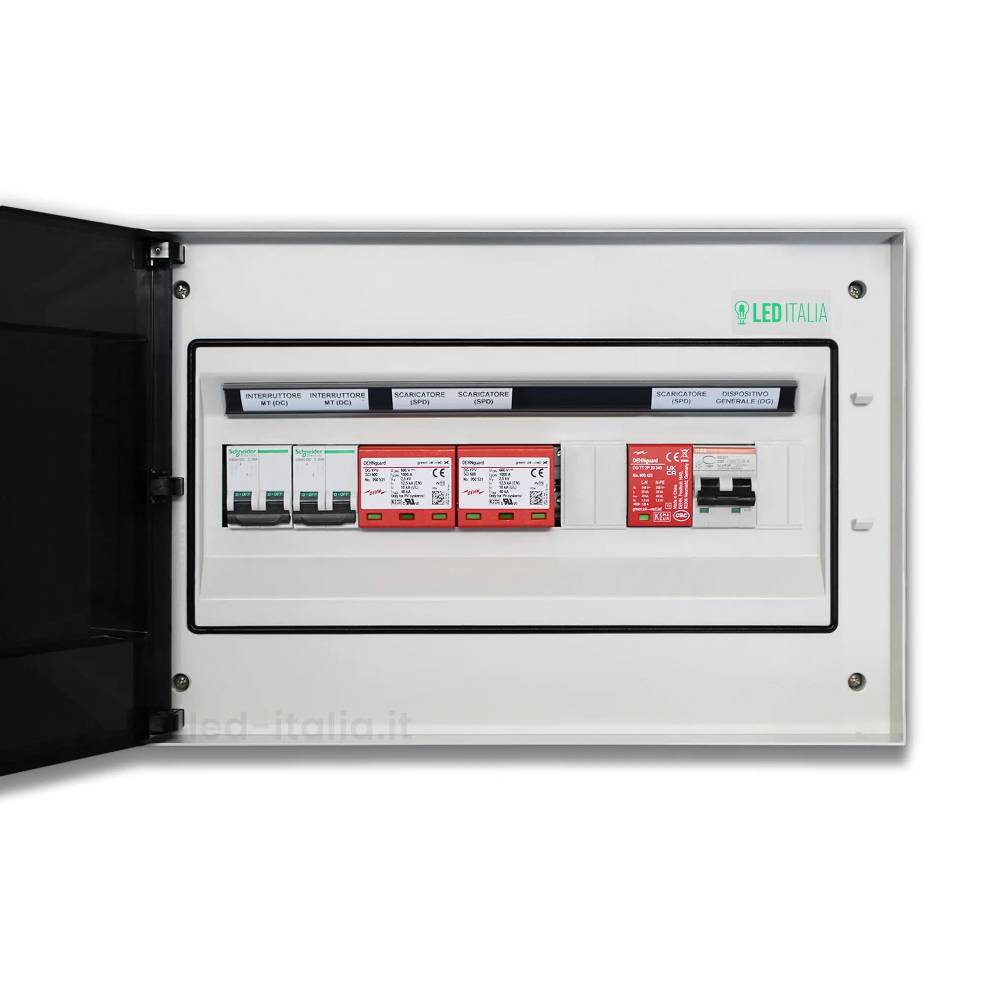 Quadro AC/DC monofase 6 kW 2/2 IP65