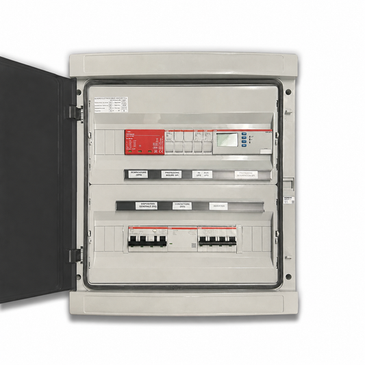 Quadro AC fotovoltaico trifase 30 kW per 3 inverter con SPI CEI 0-21 IP65 – immagine rappresentativa