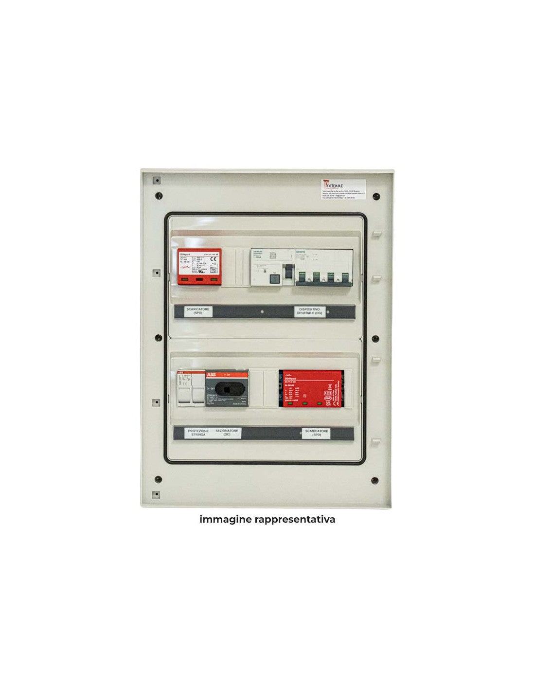 Quadro CC Icierre MM053-L 3 stringhe parallelo 3IN-2OUT 1000 V 32 A