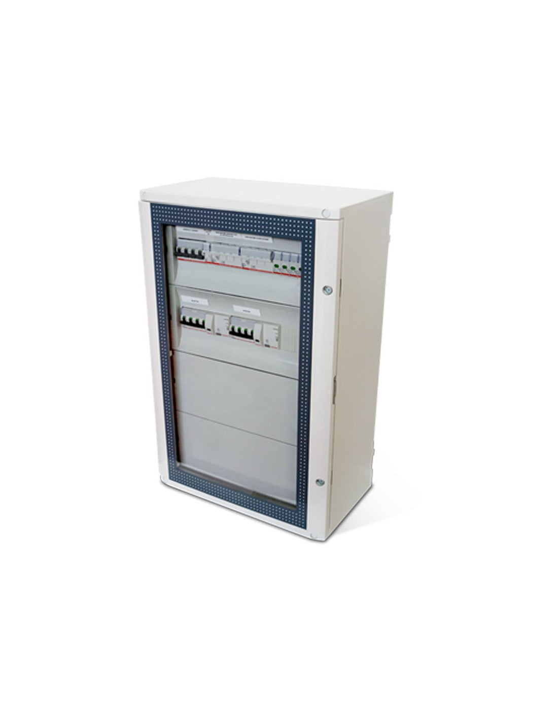 Quadro di interfaccia CA trifase Secsun QIT-59439.2 CEI 0-16 20 kW per 2 inverter