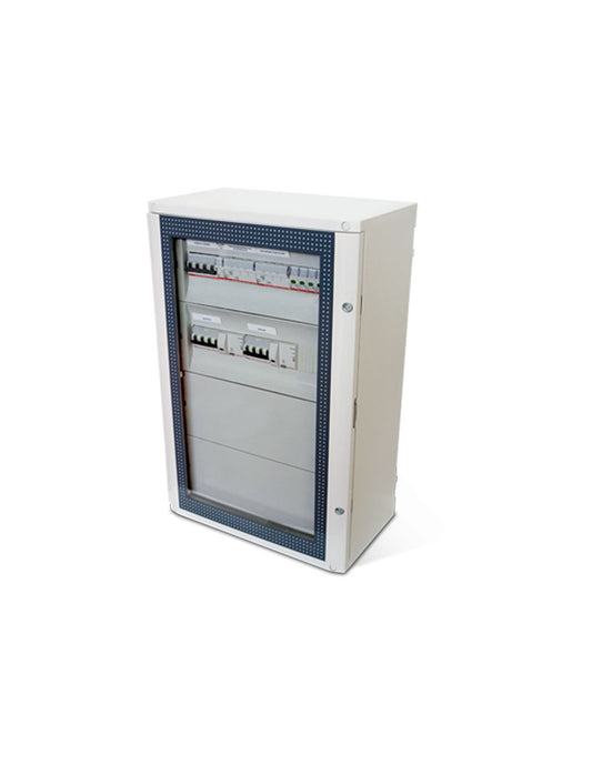 Quadro di interfaccia CA trifase Secsun QIT-59439.2 CEI 0-16 20 kW per 2 inverter