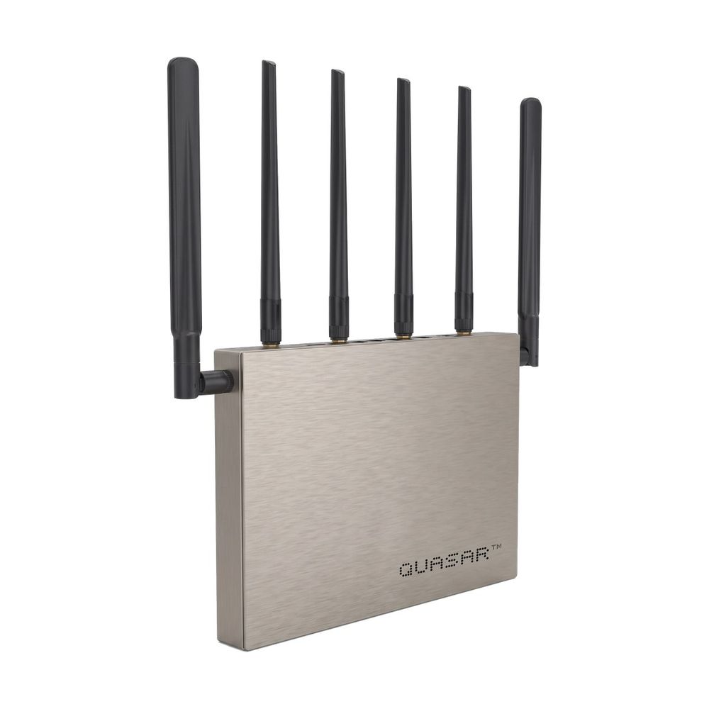 Quasar Glass router: Dual-band Wi-Fi e 4G, Quasar Anodised Case