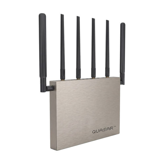 Quasar Glass router: Dual-band Wi-Fi e 4G, Quasar Anodised Case