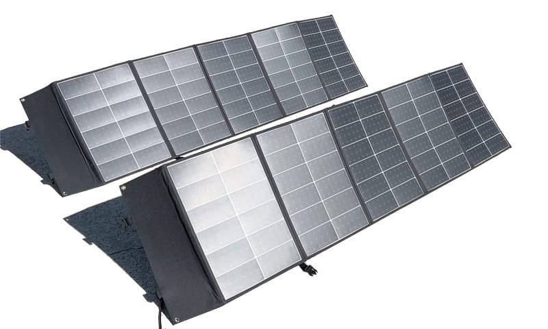 Safiery 350W Pannello solare portatile (2 x 175W Portables + Joiner)