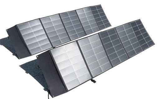 Safiery 350W Pannello solare portatile (2 x 175W Portables + Joiner)