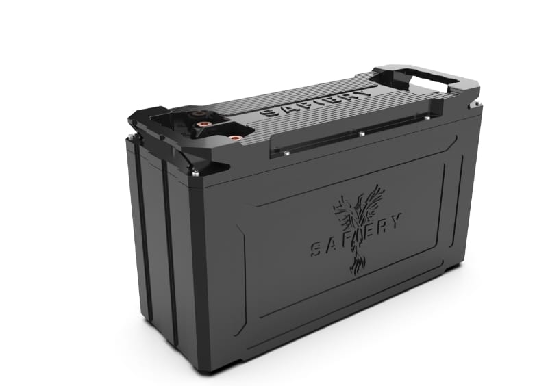 Safiery Batteria al litio semi-solido 48V 53.1Ah 2,712Wh — 3C 7,500W