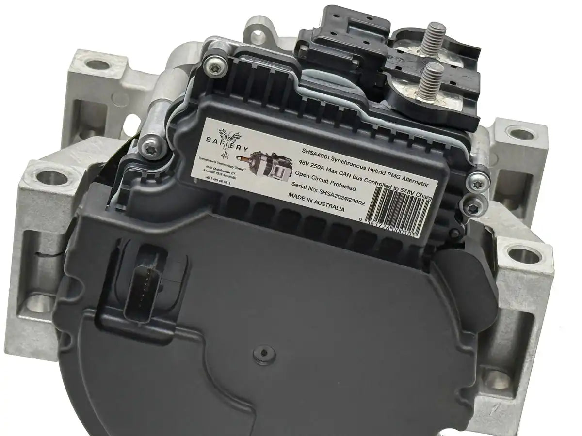 Safiery BMG-4801 — attacco a piastra 10kW 48V Alternatore
