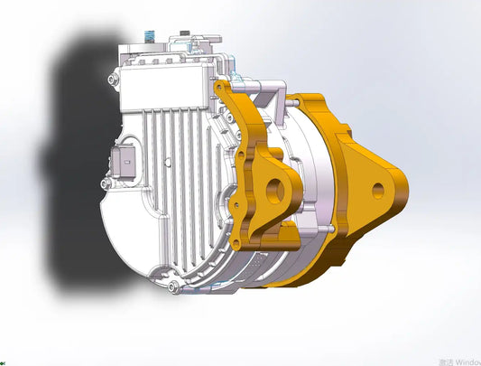 Safiery BMG-4805 — J-180 Large attacco marino, Reverse Pivot (Volvo / Cummins)