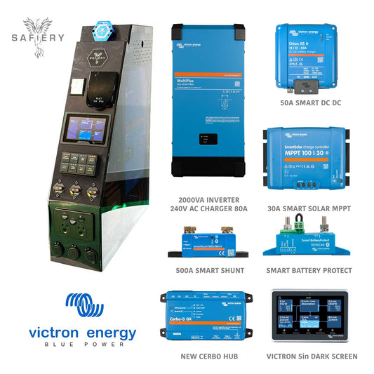 Safiery Jupiter A - 12V 2000W Inverter (senza batterie)